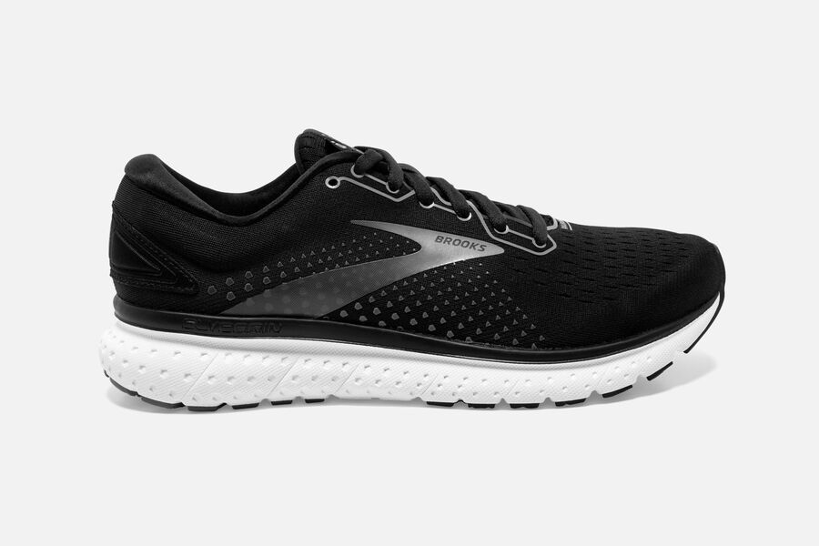 Brooks Glycerin 18 Road Löparskor Dam - Svarta/Vita - 7860-HXAIG